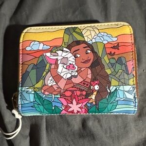 Loungefly Multicolor Moana Wallet